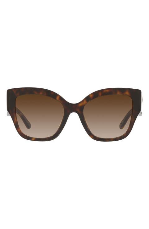 54mm Gradient Butterfly Sunglasses