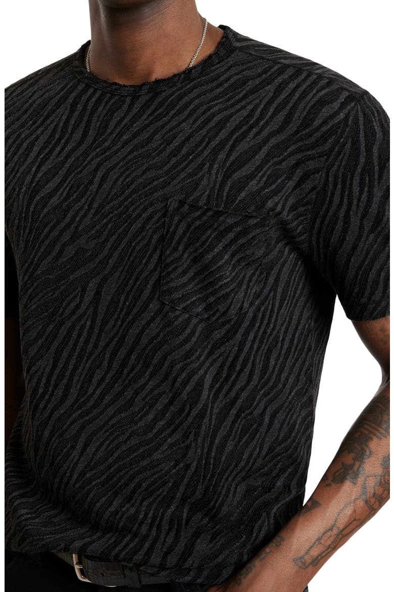 Kuhl Print Cotton Blend T-Shirt, Alternate, color, BLACK