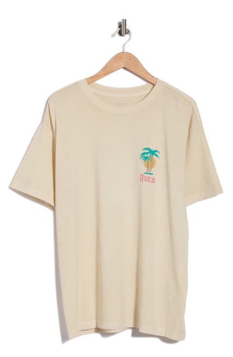 Frond Mural Cotton Graphic T-Shirt