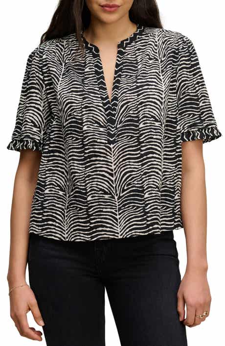 Freeda Zebra Print Top