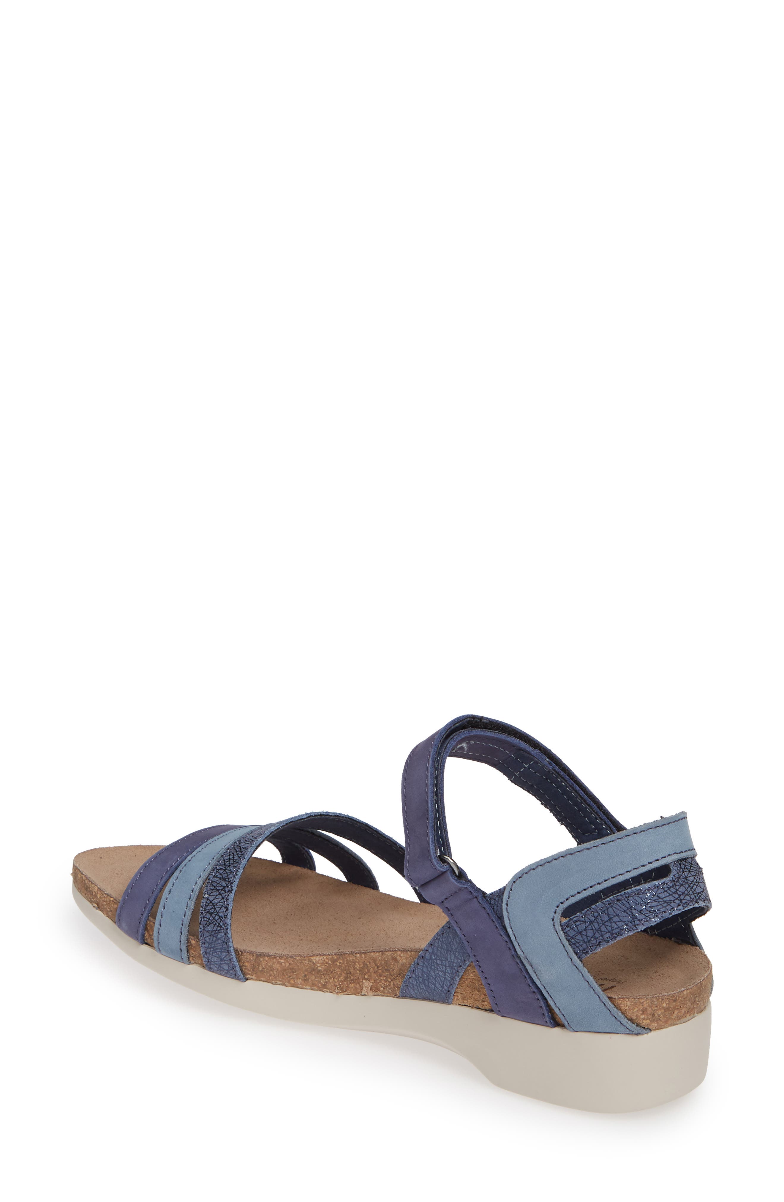 Summer Sandal, Alternate, color, BLUE COMBO