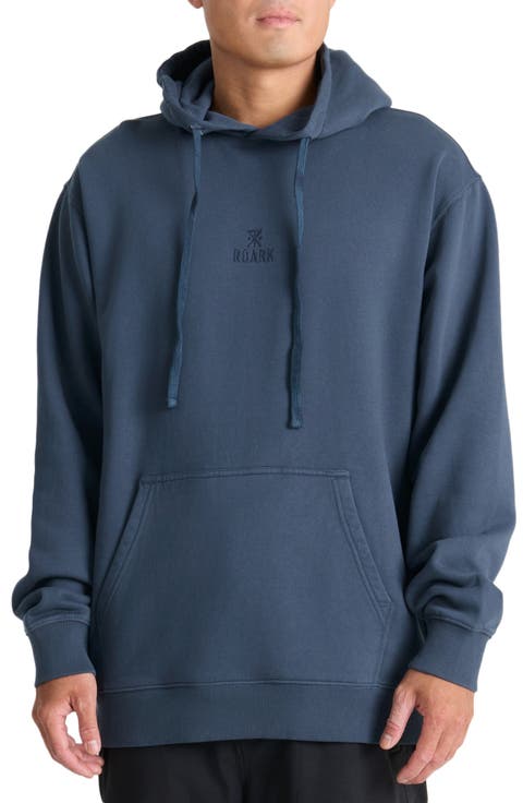 Safe Camp Embroidery Oversize Cotton Fleece Hoodie
