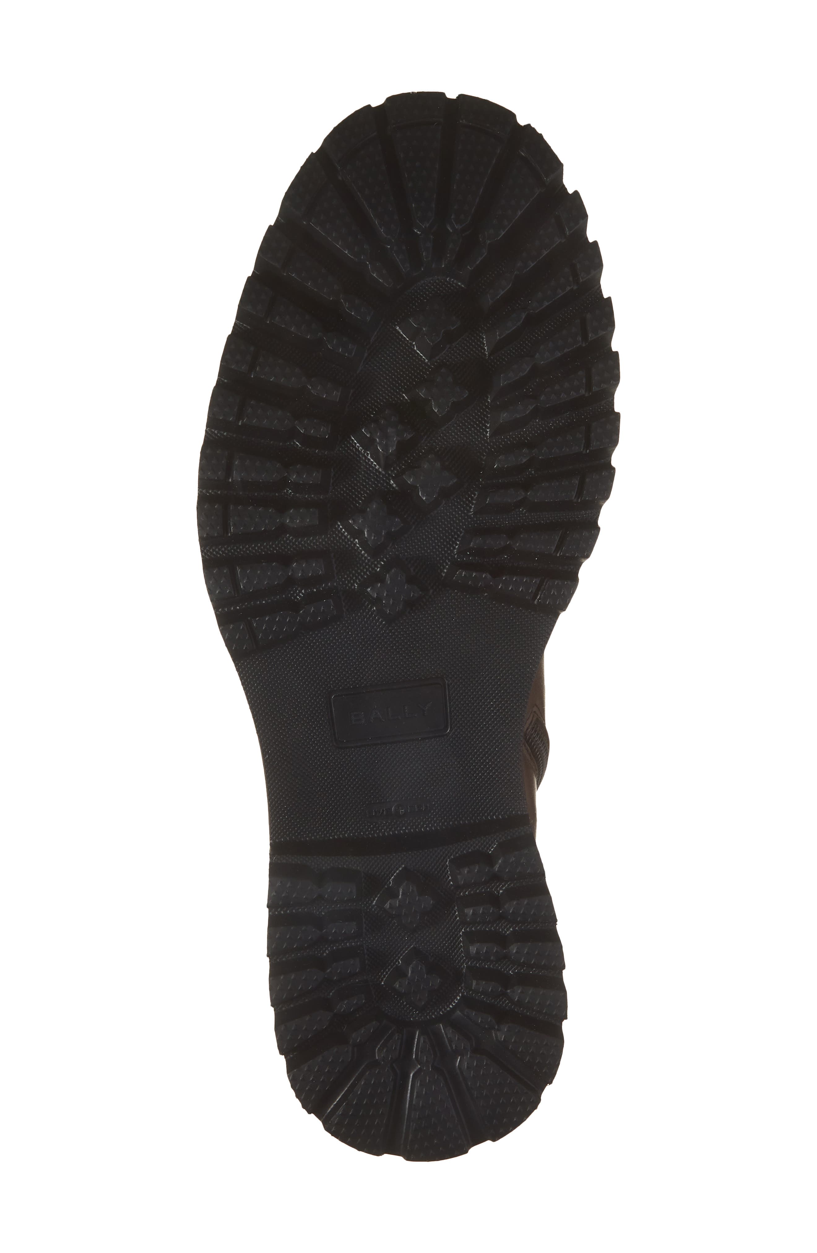Bally Odran Leather Boot, Alternate, color, Marrone
