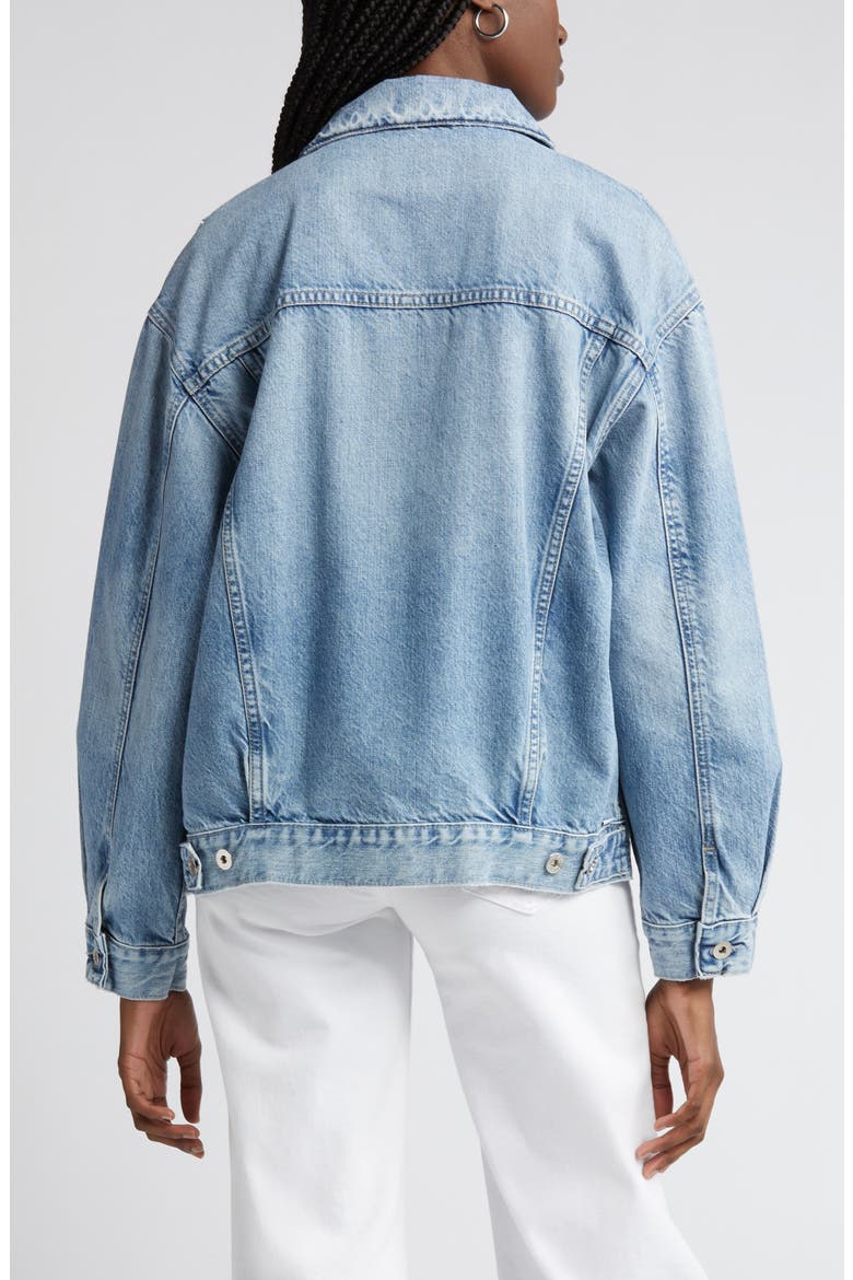 Hunter Denim Jacket, Alternate, color, INTUITION