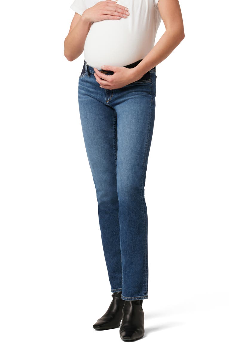Maternity The Lara Cigarette Straight Leg Jeans, Alternate, color, ENERGY