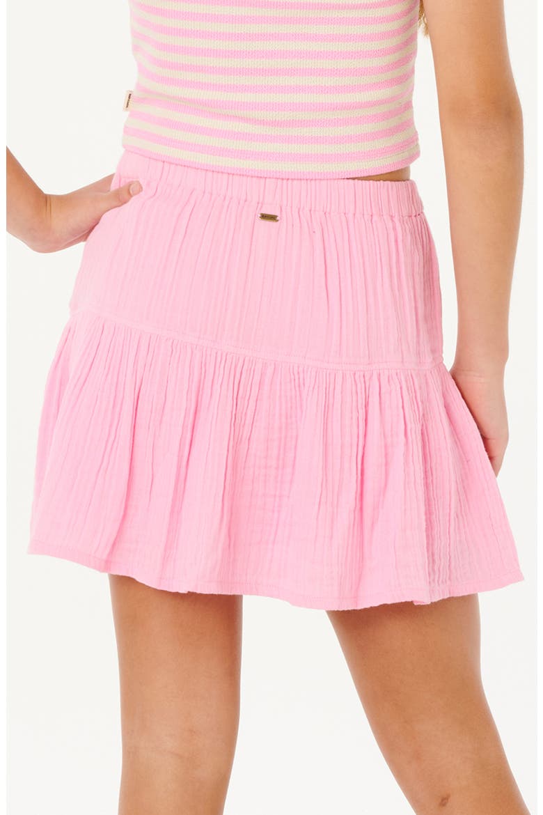 Kids' Premium Surf Crop Cotton Gauze Skirt, Alternate, color, BRIGHT PINK