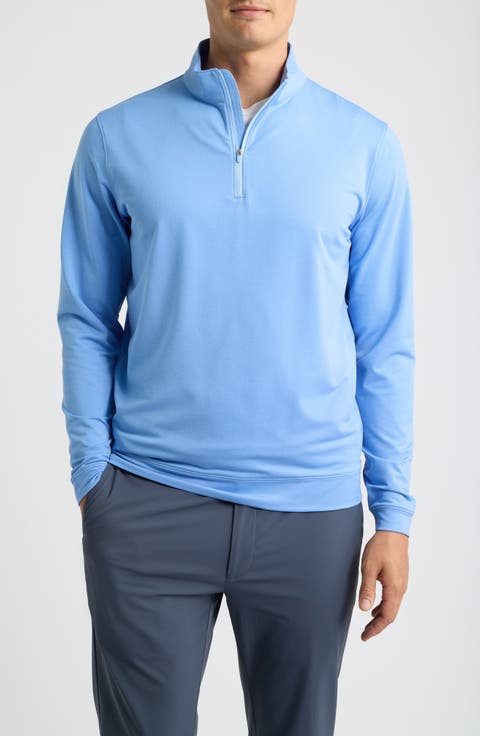 Perth Mélange Performance Quarter-Zip Pullover