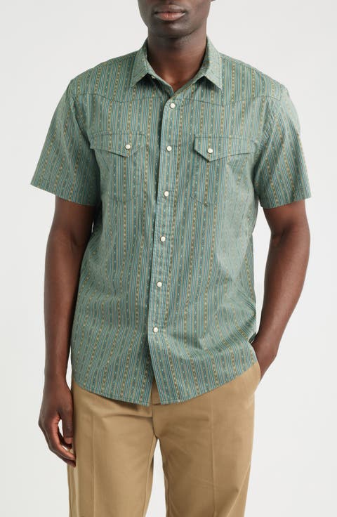 Laramie Short Sleeve Snap-Up Western Shirt