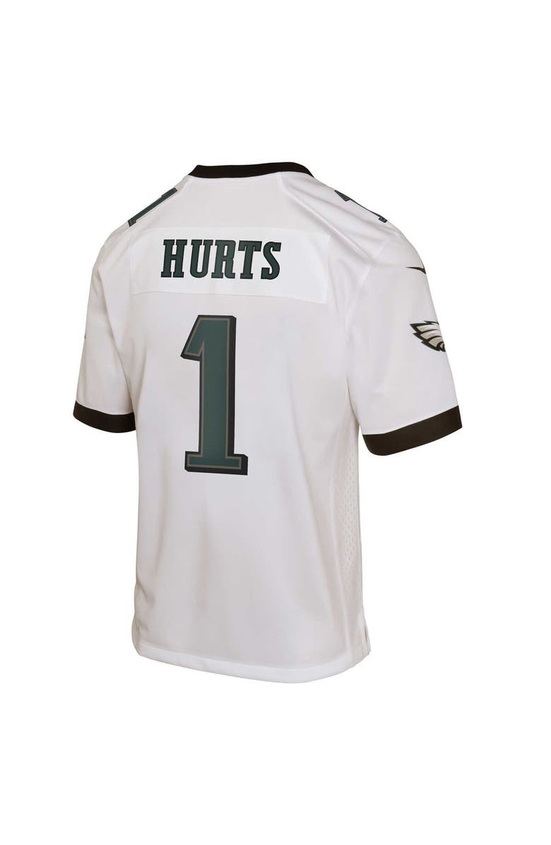 Nike Youth Nike Jalen Hurts White Philadelphia Eagles Game Jersey, Alternate, color, White