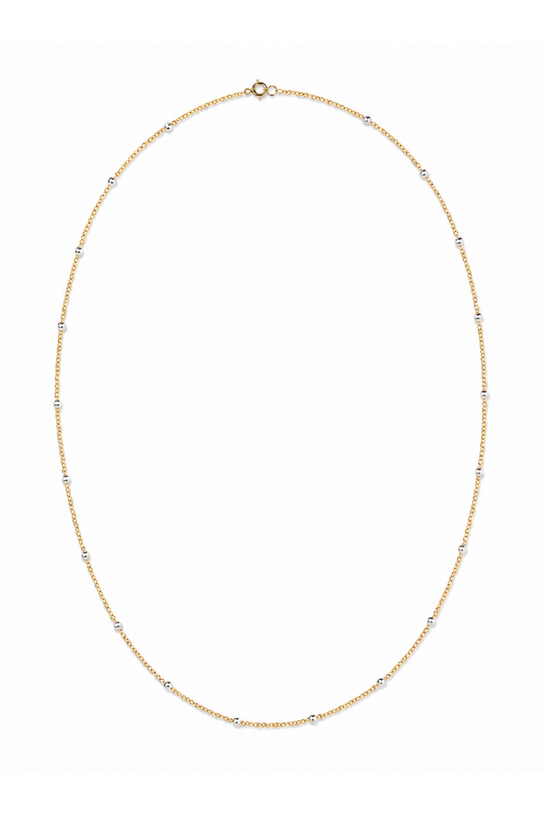 June Satellite Necklace, Main, color, Gold