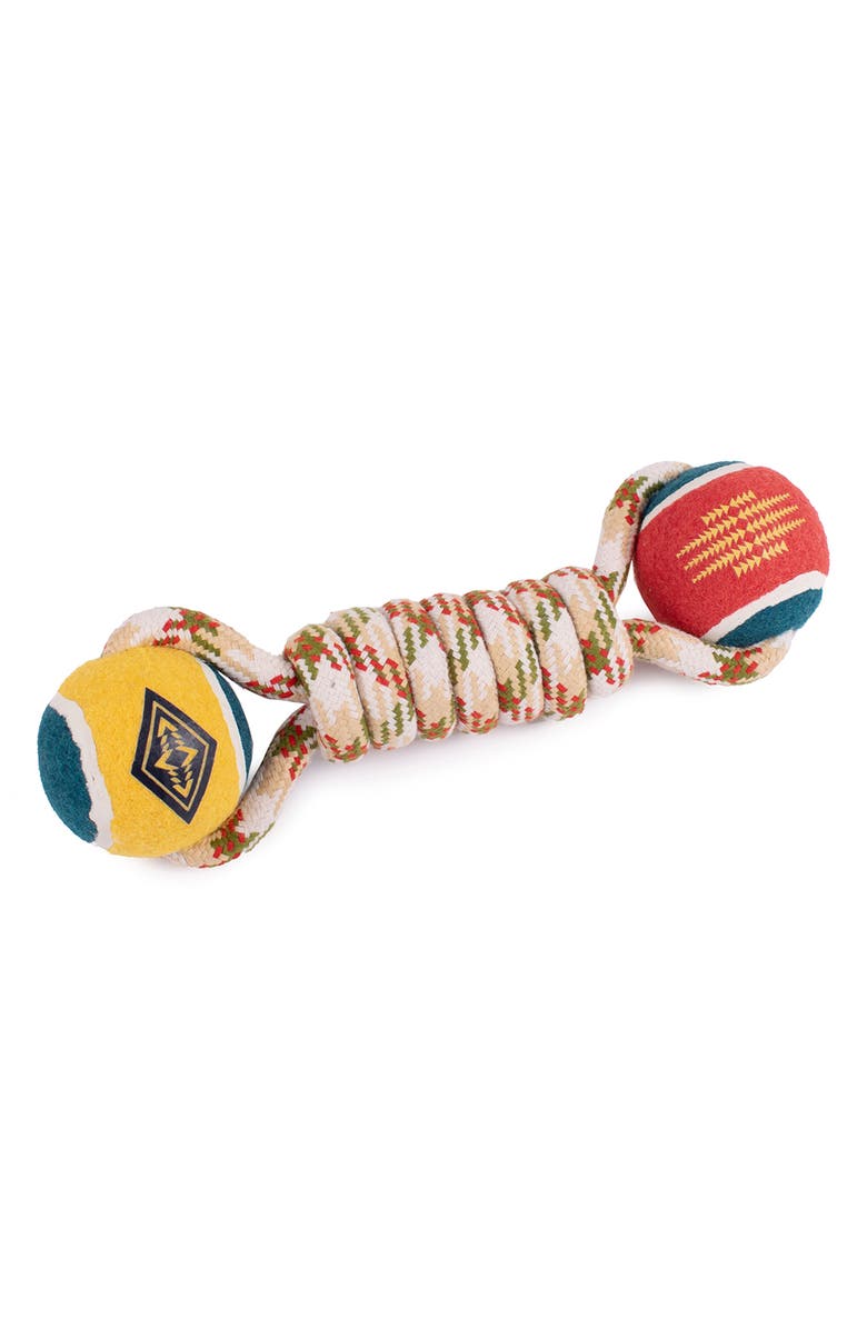 Pendleton Lasso Rope Dog Toy, Main, color, Beige