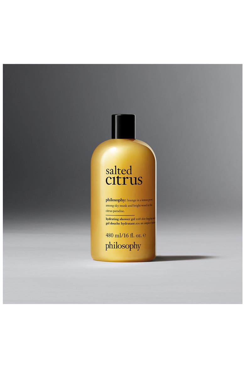 salted citrus shampoo, shower gel & bubble bath, Alternate, color, NO COLOR
