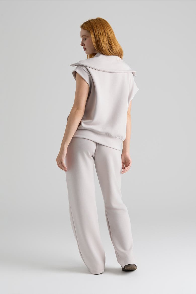 Ivana Short Sleeve Top, Alternate, color, Beige