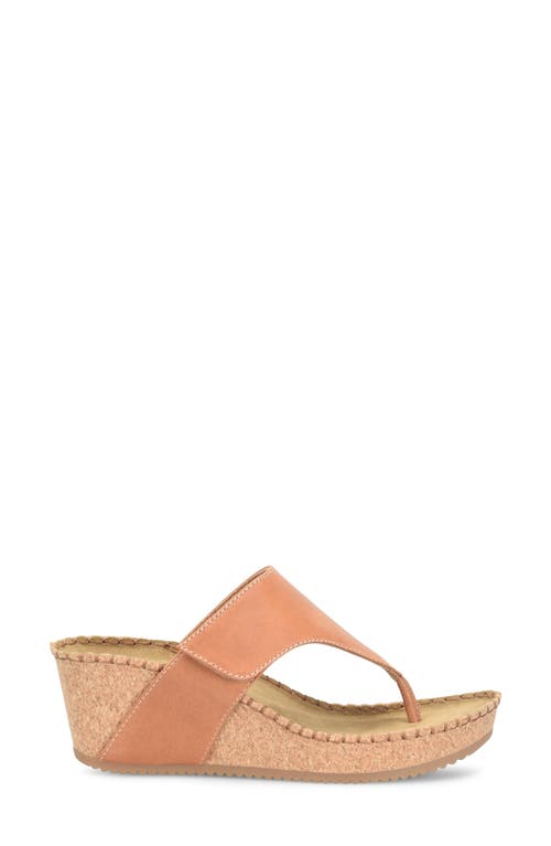 Comfortiva Edwyn Platform Wedge In Luggage