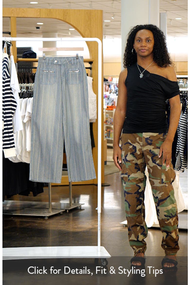 Lifetimes Mid Rise Wide Leg Jeans video