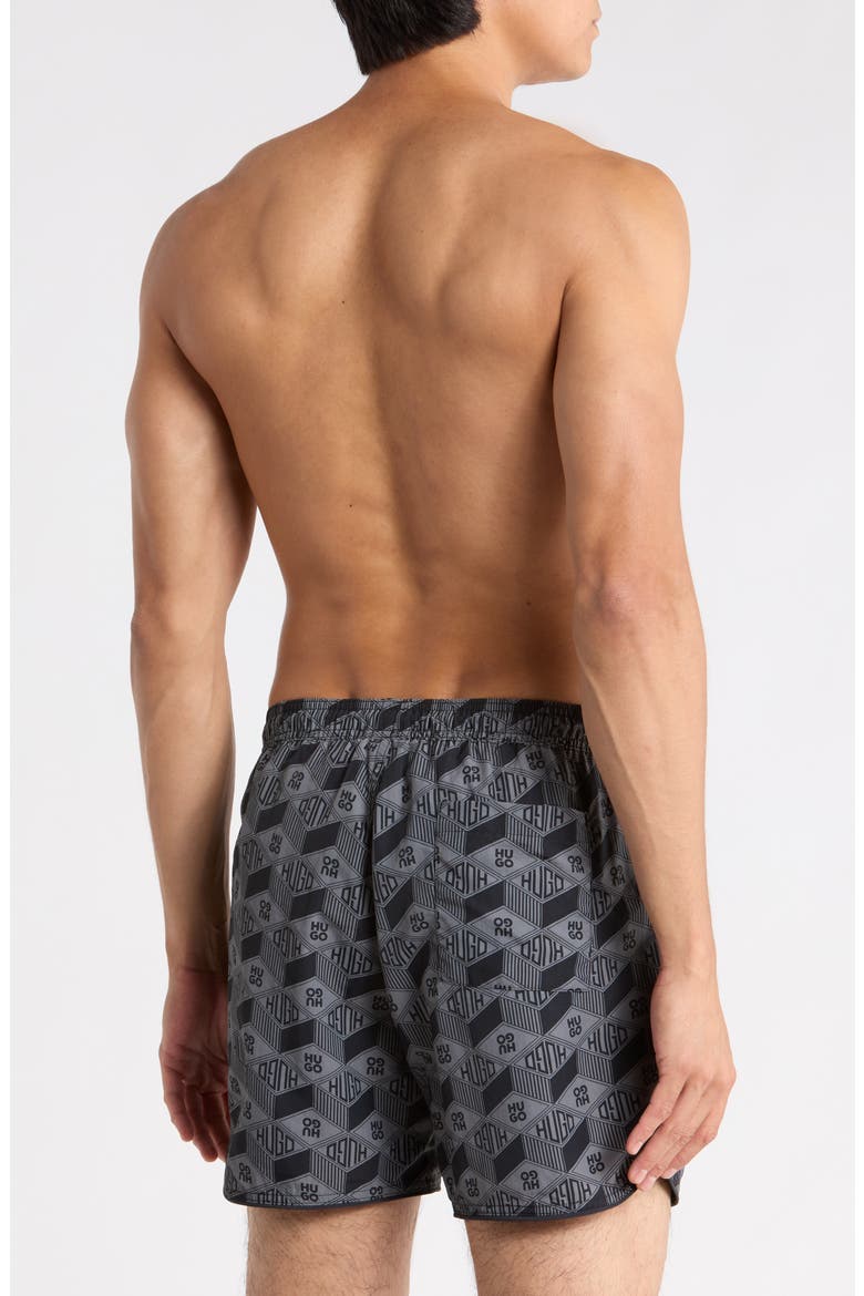 Rik Swim Trunks, Alternate, color, DARK GREY