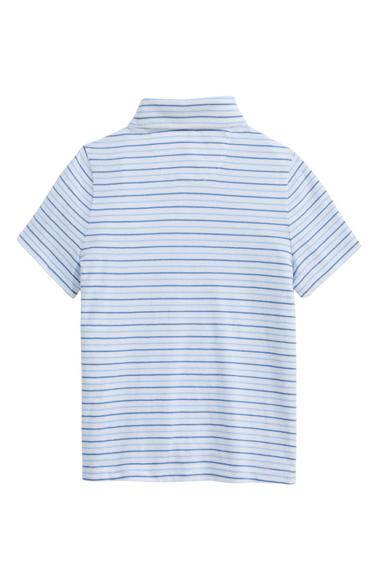 vineyard vines Kids' Stripe Surf Cotton Pocket Polo, Alternate, color, 