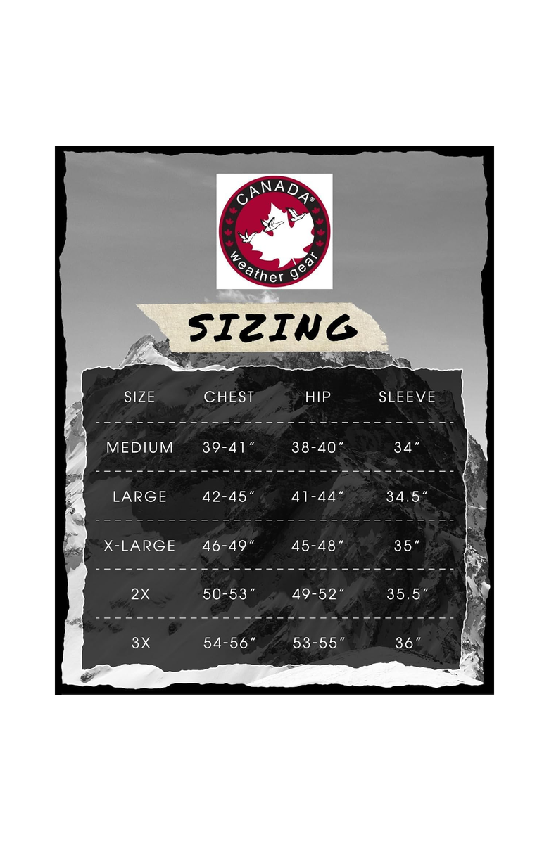 CANADA WEATHER GEAR Men's Heavyweight Bomber Jacket, Alternate, color, Black