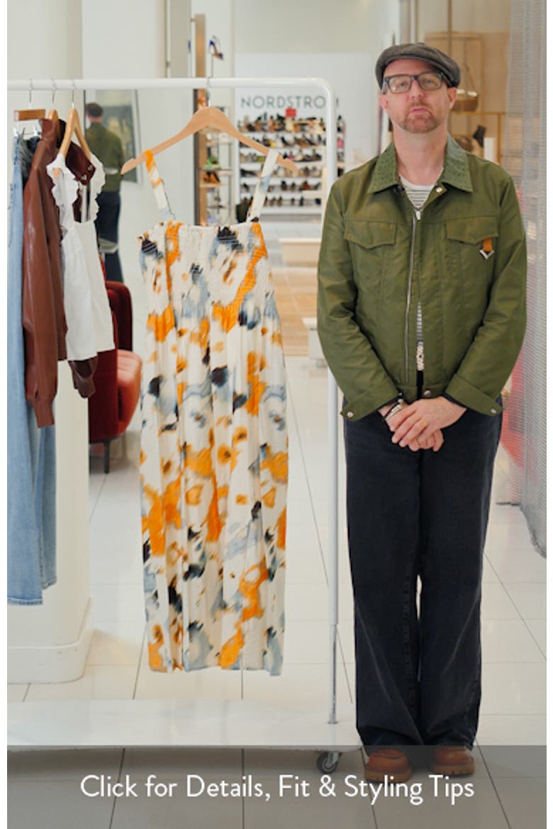 Floral Print Maxi Dress video