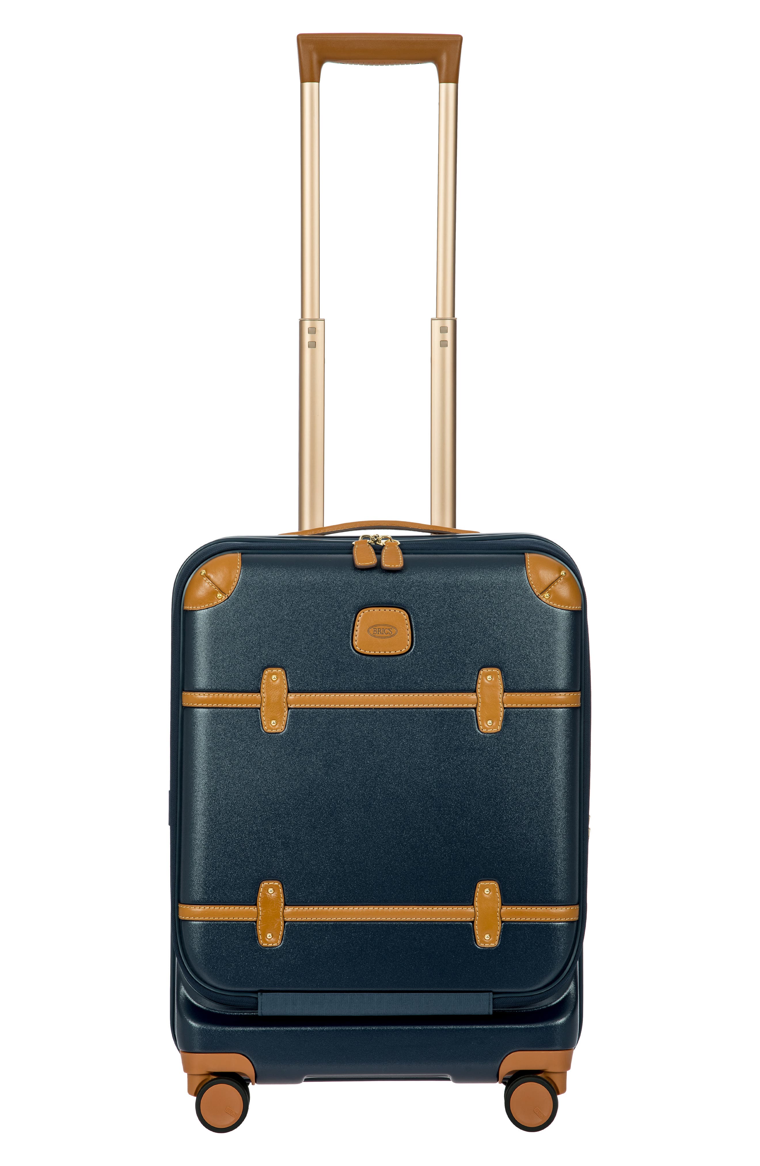 Bric's Bellagio 2.0 Pocket 21-Inch Wheeled Carry-On, Main, color, Blue