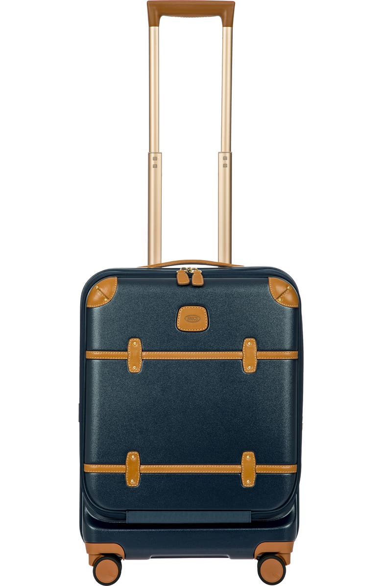 Bric's Bellagio 2.0 Pocket 21-Inch Wheeled Carry-On, Main, color, Blue