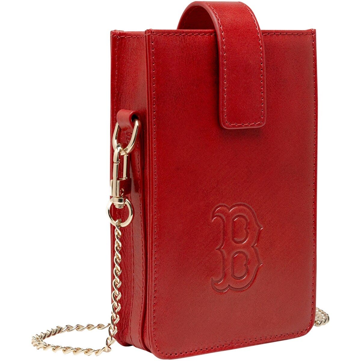 LUSSO Boston Red Sox Ronnie Cell Phone Crossbody Purse, Main, color, Red