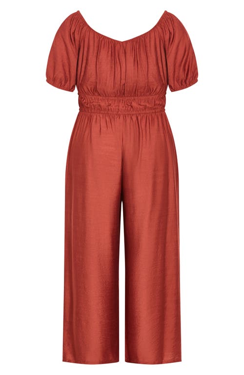 City Chic Erica Wide Leg Jumpsuit