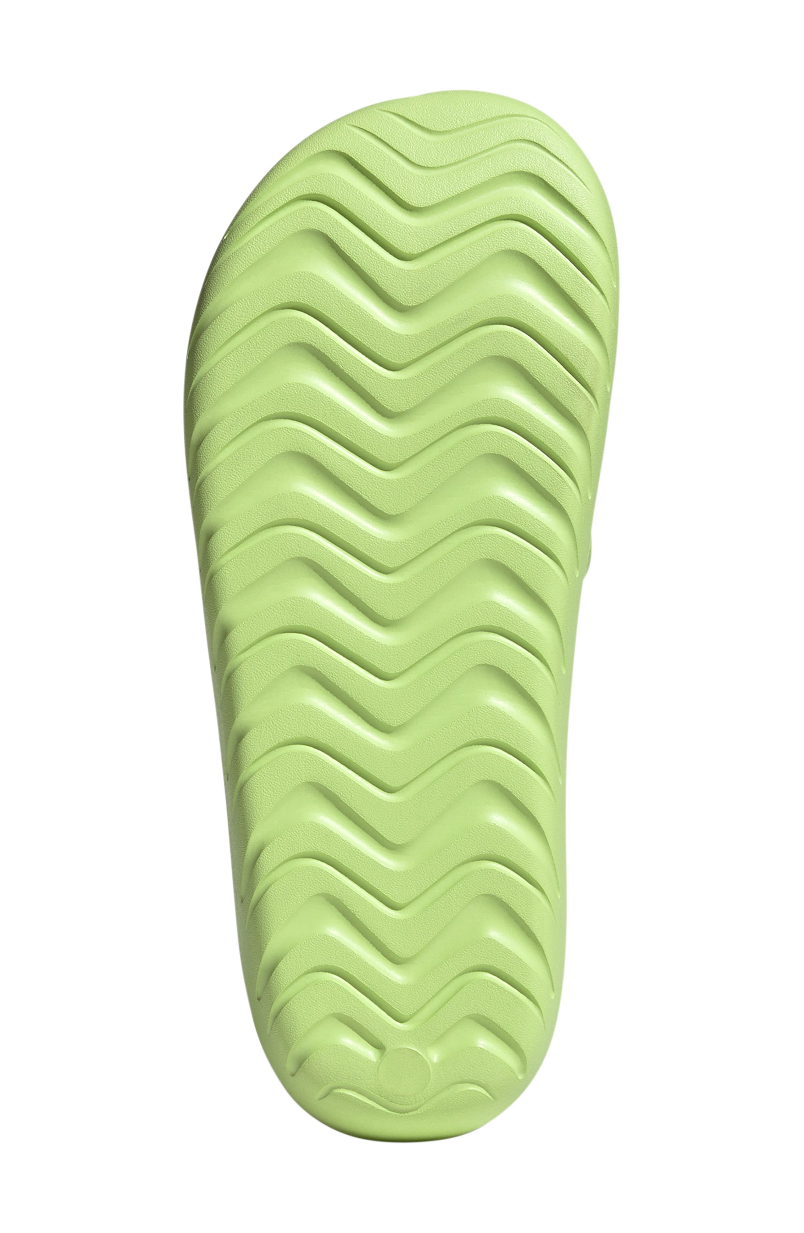 Adicane Slide Sandal, Alternate, color, LIME/ LIME/ LIME