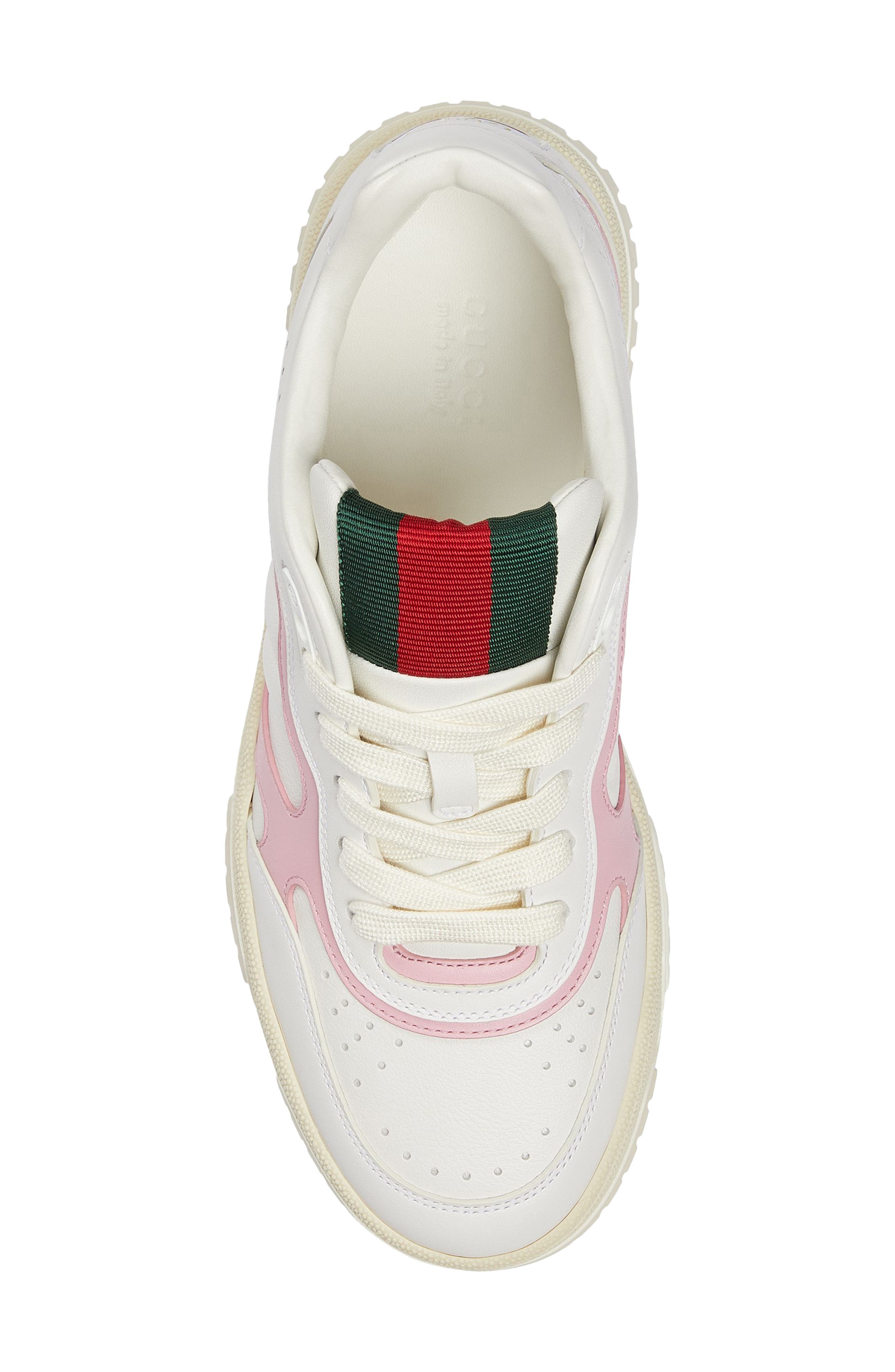 Gucci Re-Web Low Top Sneaker, Alternate, color, 