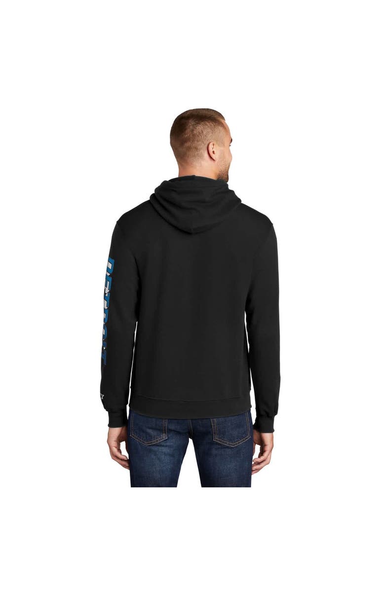 STARTER Men
s Starter Black Detroit Lions Wordmark Logo Pullover Hoodie, Alternate, color, Black