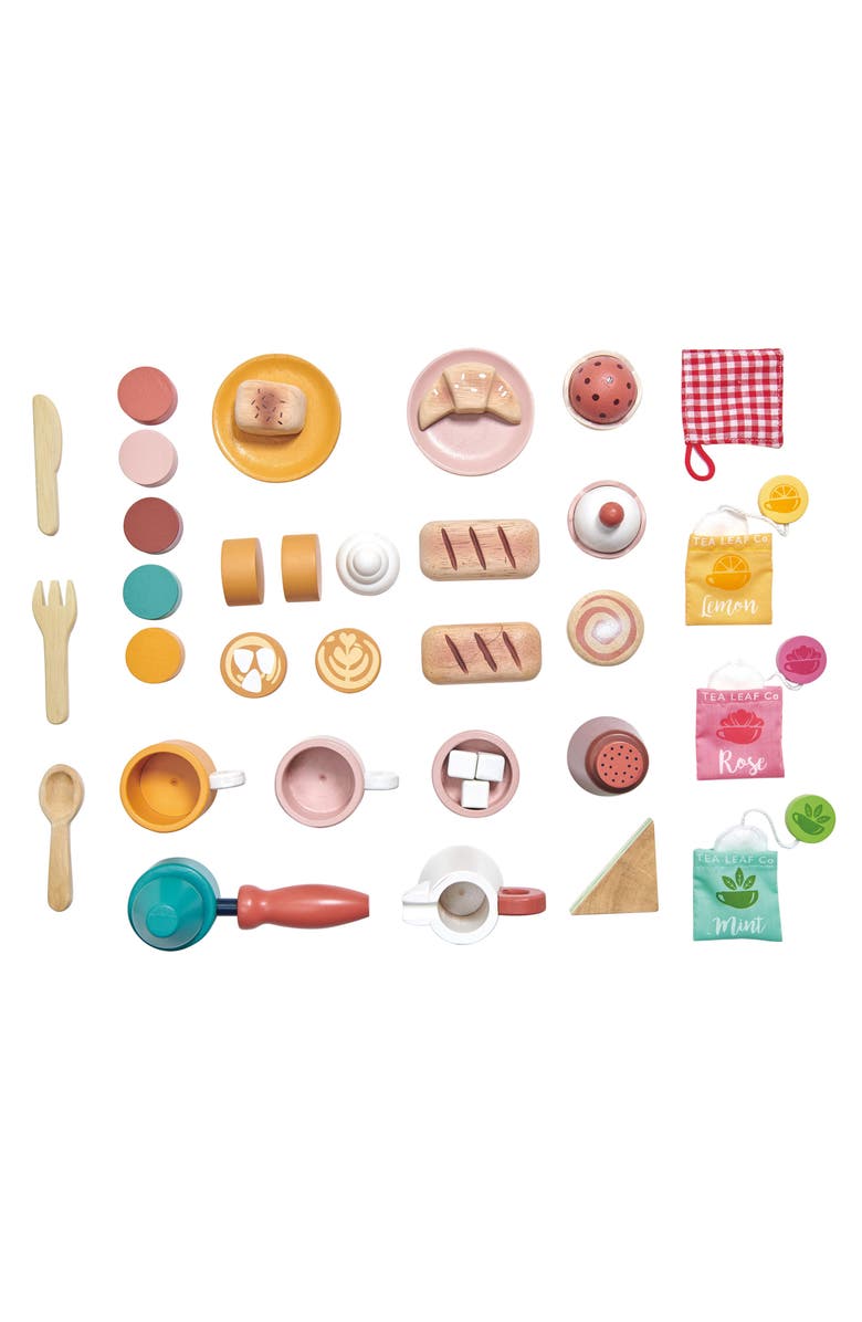 Tender Leaf Toys Mini Chef Bird's Nest Café Wooden Playset, Alternate, color, Multi