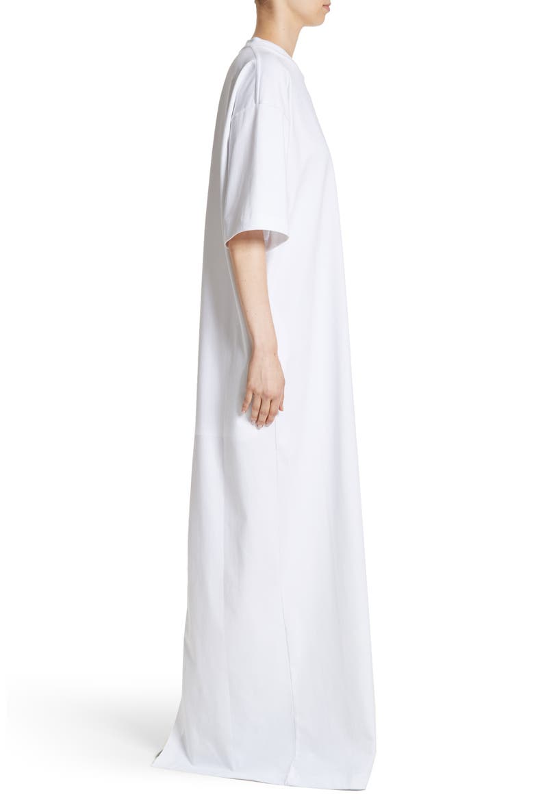 T-Shirt Dress, Alternate, color, WHITE