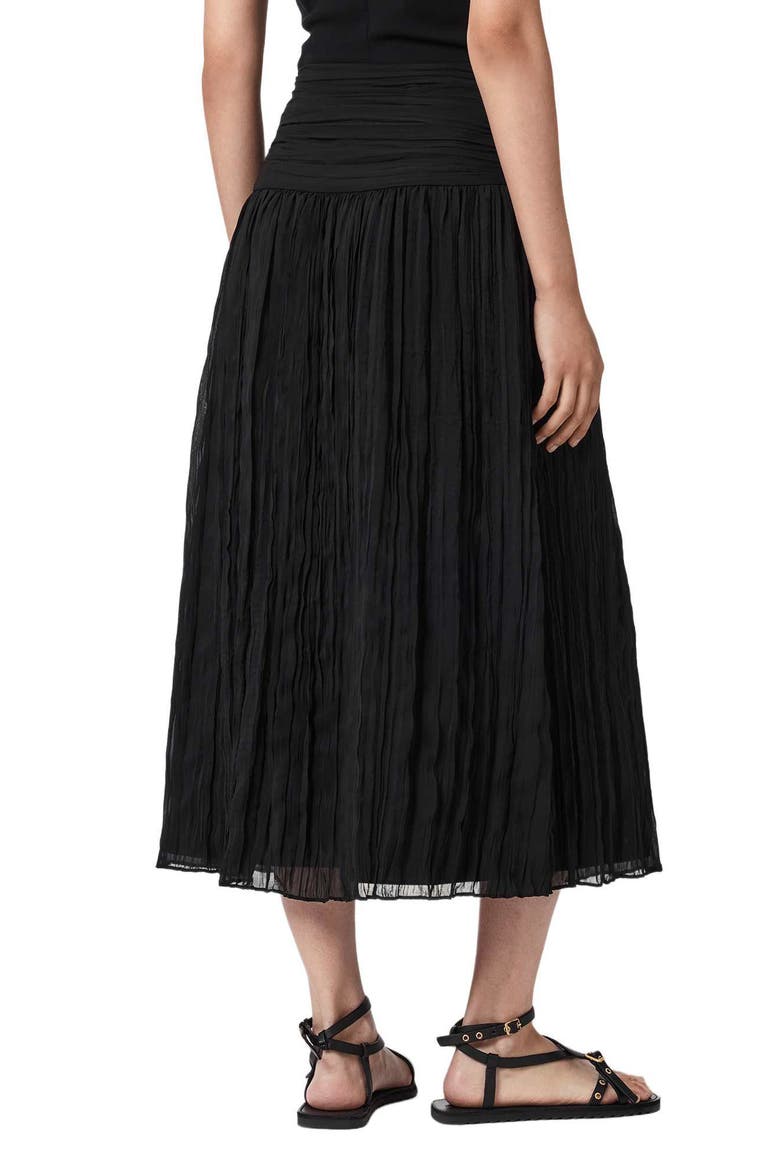Asal Midi Skirt, Alternate, color, BLACK