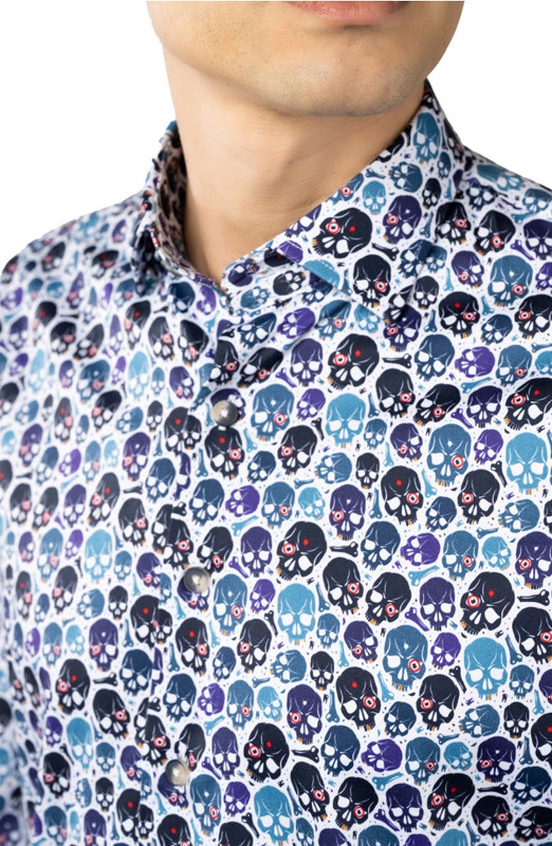 Luchiano Visconti Skull Shirt, Alternate, color, 