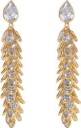 Freya Rose Crystal Long Drops