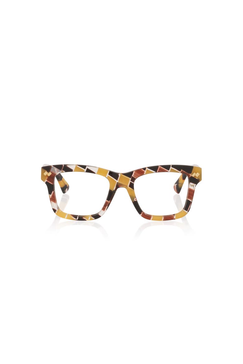 51mm Rectangle optical glasses, Alternate, color, Multicolor