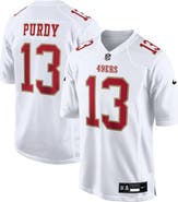 Nike Men's Nike Brock Purdy Tundra White San Francisco 49ers Fashion Game Jersey
