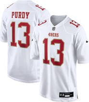 Nike Men's Nike Brock Purdy Tundra White San Francisco 49ers Fashion Game Jersey