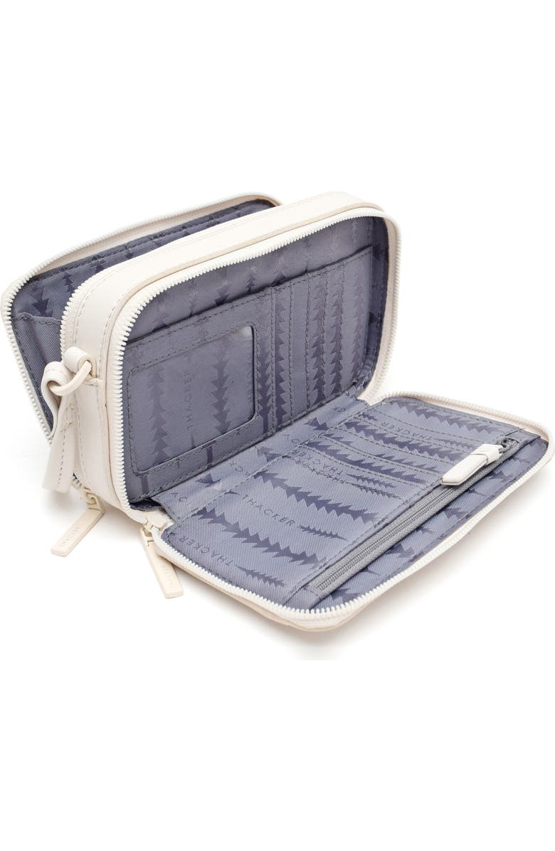 Thacker Riley Leather Crossbody Bag, Alternate, color, Eggshell