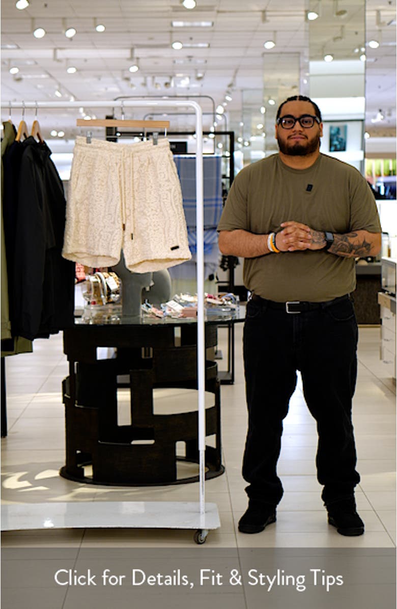 Mind Maze Lace Knit Shorts, sales video thumbnail