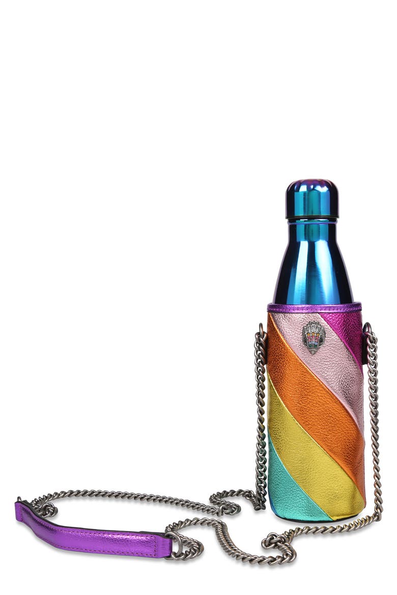 Rainbow Shop The Quench Rainbow Water Bottle & Holder, Main, color, MULTI/ OTHER