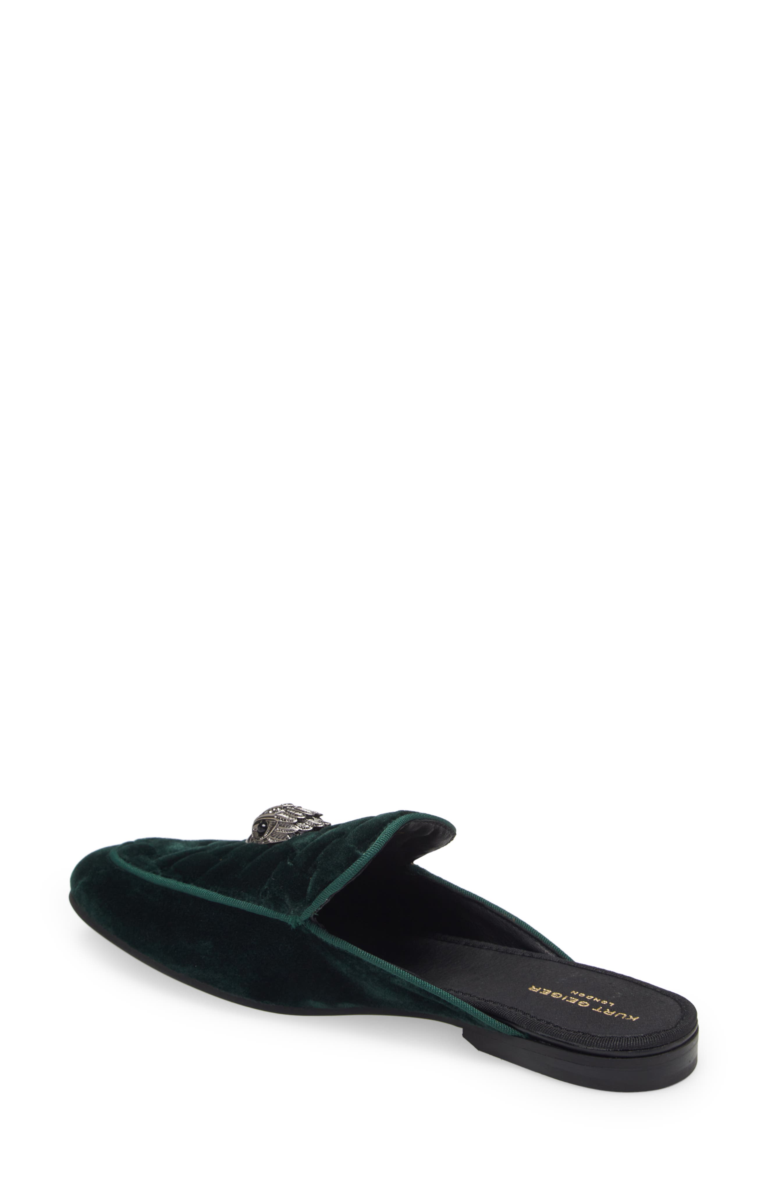 Kurt Geiger London Hugh Quilted Velvet Mule, Alternate, color, 