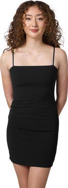 Un Deux Trois Stretch Crepe Fitted Dress