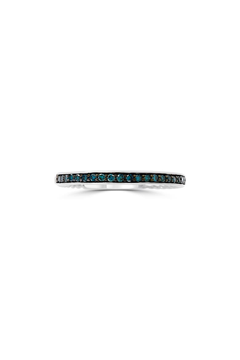 Blue Diamond Stacking Ring, Alternate, color, BLUE
