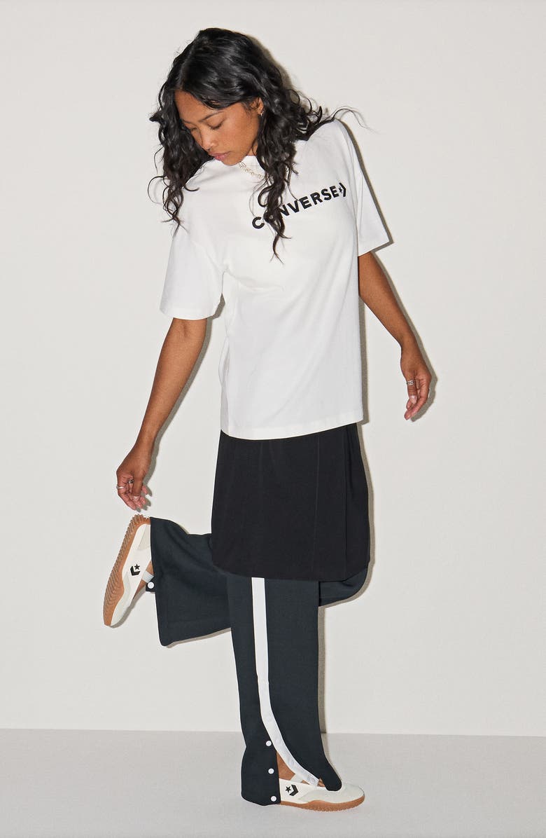 Converse Gender Inclusive Run Star Trainer Ballet Flat, Alternate, color, Egret/ Black/ Gum