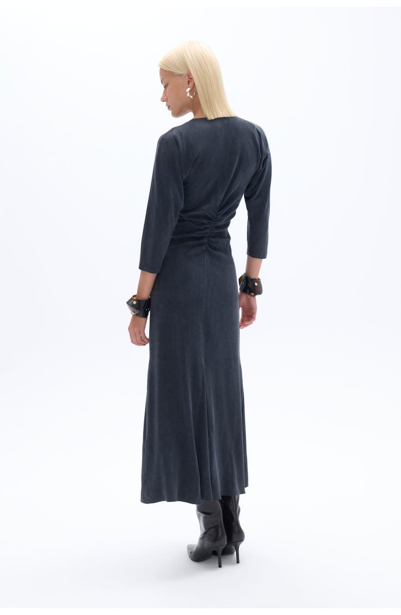 Nocturne Draped Detail Dress, Alternate, color, 