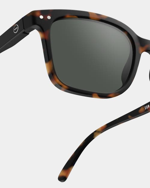 Izipizi #l 54mm Rectangular Sunglasses In Green