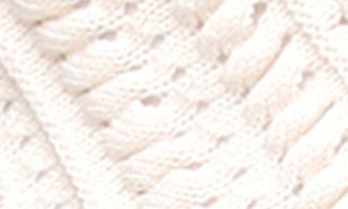 Avec Les Filles Dolman Sleeve Cotton Cardigan In Cream