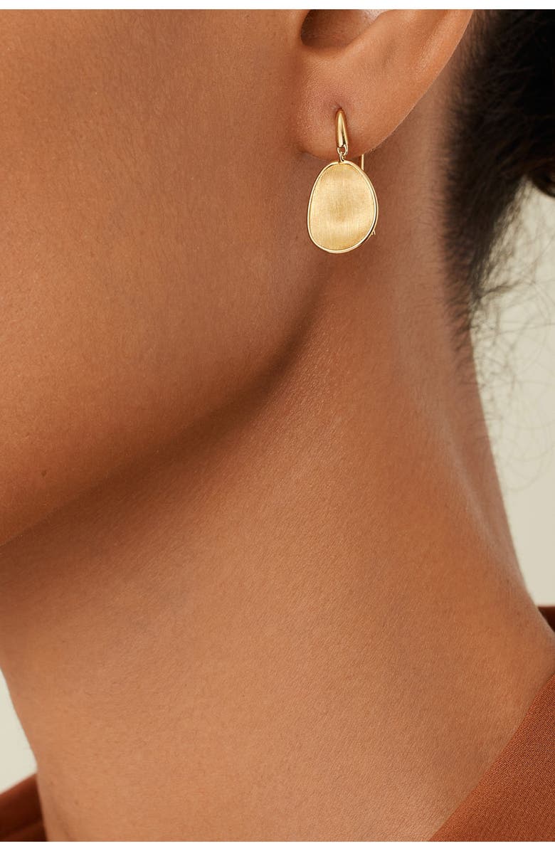 Marco Bicego Lunaria 18K Yellow Gold Small Drop Earrings, Alternate, color,