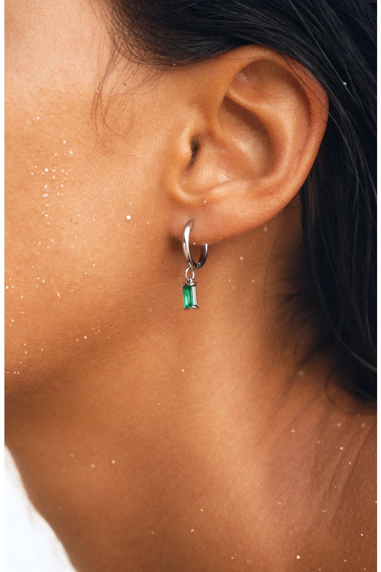 Sea Sparkle Earrings, Alternate, color, Silver